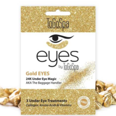 ToGoSpa GOLD EYES - 24k Magic- 3 Treatments